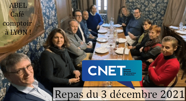 Repas de fin d’année de la CNET – vendredi 3 décembre à Lyon